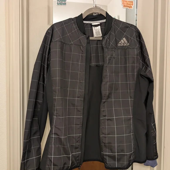 Adidas Women Climaproof Jacket Supernova Reflective Running Jacket Size Large - Picture 11 of 11